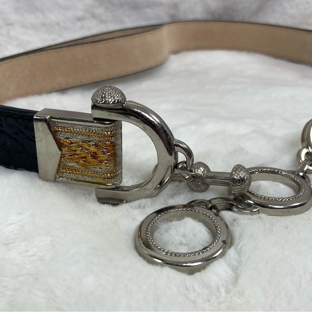 Leather Toggle Multicolored Fancy Adjustable Leat… - image 2